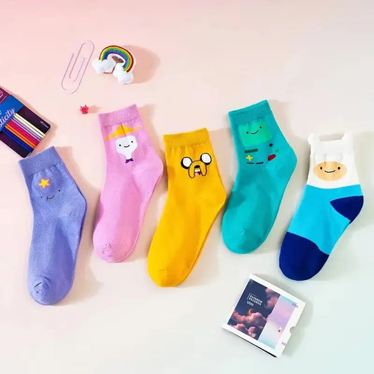 4pairs Yoga anti-slip socks